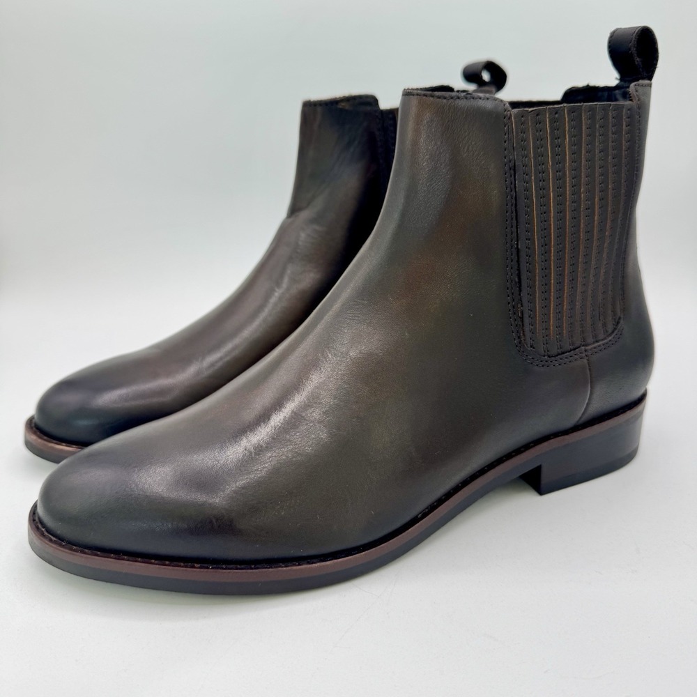 Thursday Boot Co Dreamer Boots Women's Size 9 Black‎ Coffee Brown Leather